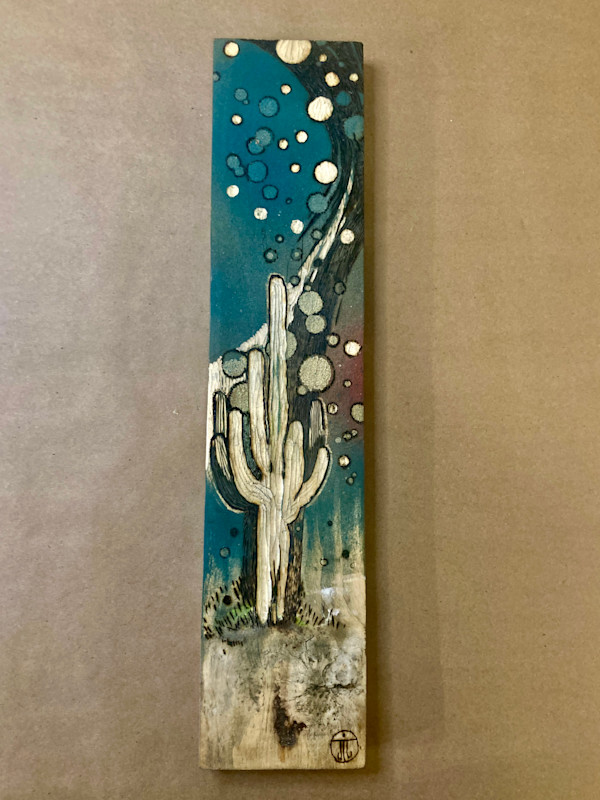 Wave Bubble Saguaro by Heart of the Sun Gallery