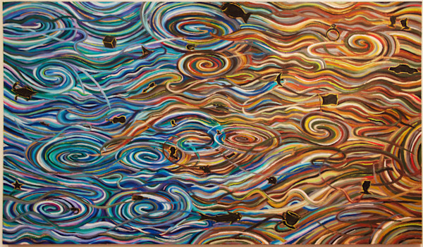 Meeting of the two waters by Francis Pavy