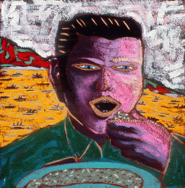Boudin Eater by Francis Pavy