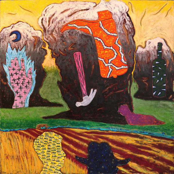 Thunderheads ( portrait of Elemore Morgan) by Francis Pavy