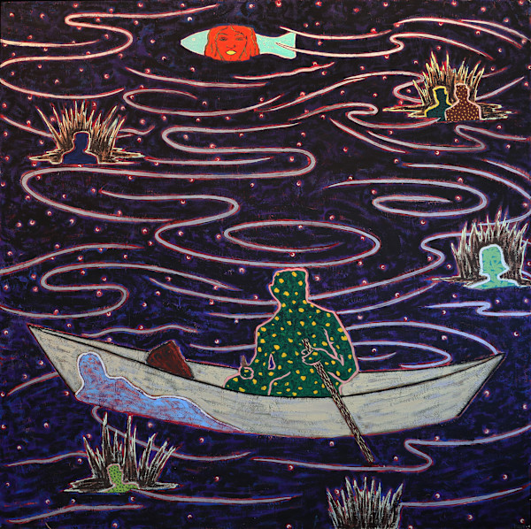 Boatman by Francis Pavy