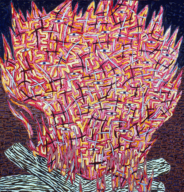 Fire Eyes by Francis Pavy
