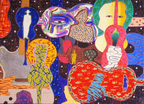 Eleven Guitars by Francis Pavy