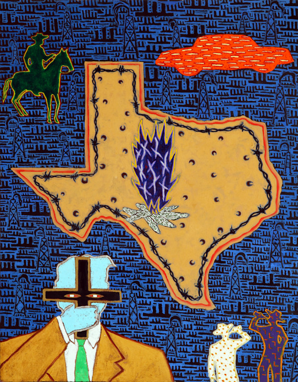 Trying to Escape the Devil in Texas by Francis Pavy