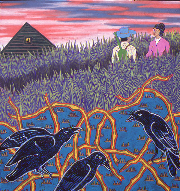 Crows in the briars by Francis Pavy