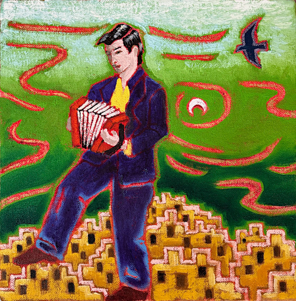 Master Accordionist  from Crowley by Francis Pavy, Image 1.