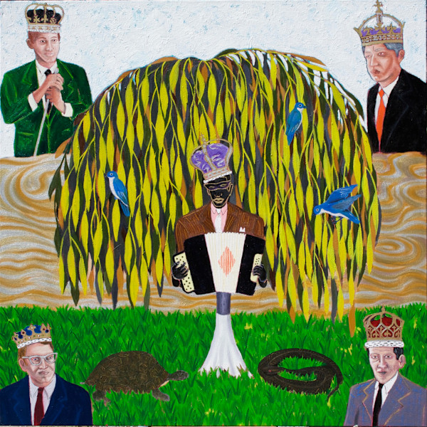 Black Snake Blues w/ Cajun Kings by Francis Pavy, Image 1.
