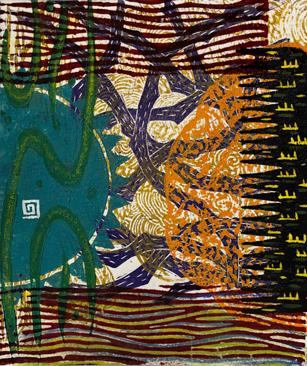 Turquoise dawn with Comb by Francis Pavy