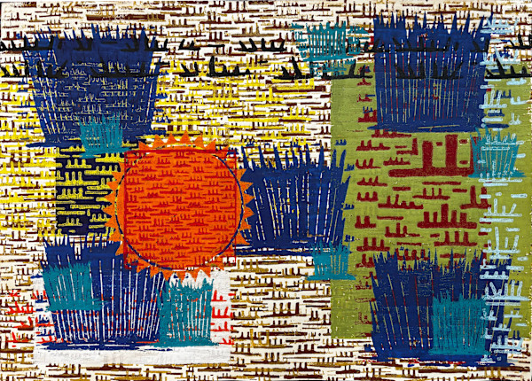 Prairie Mouillee Avec Talle De Ronces by Francis Pavy