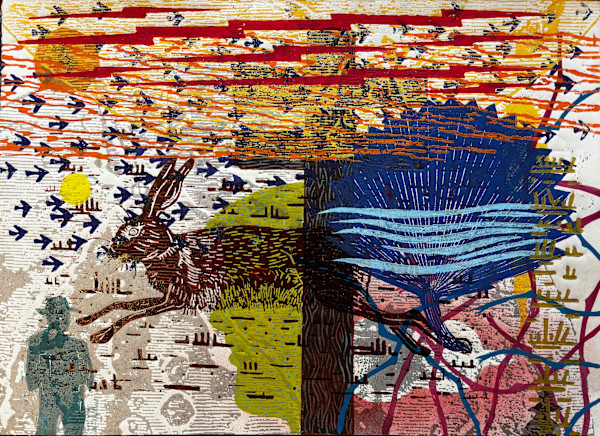 Ciel De Cypres avec La Lapin by Francis Pavy, Image 1.