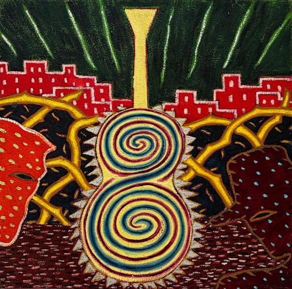 Spiral Guitar by Francis Pavy, Image 1.
