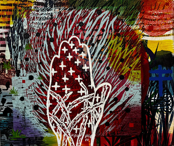 Burning Hand Revisited by Francis Pavy, Image 1.