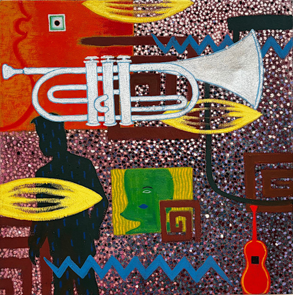 Jazz Trumpet Man by Francis Pavy, Image 1.