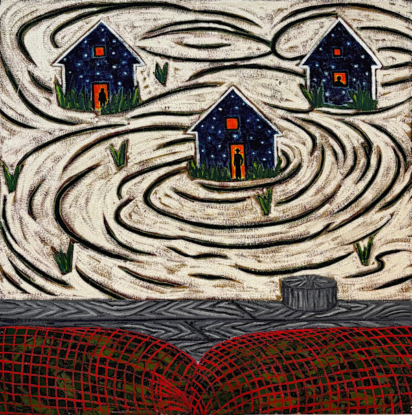 Crawfish Farmers Houses by Francis Pavy, Image 1.