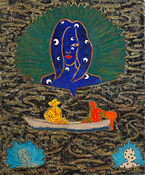 2 Men Fishing by Francis Pavy, Image 1.