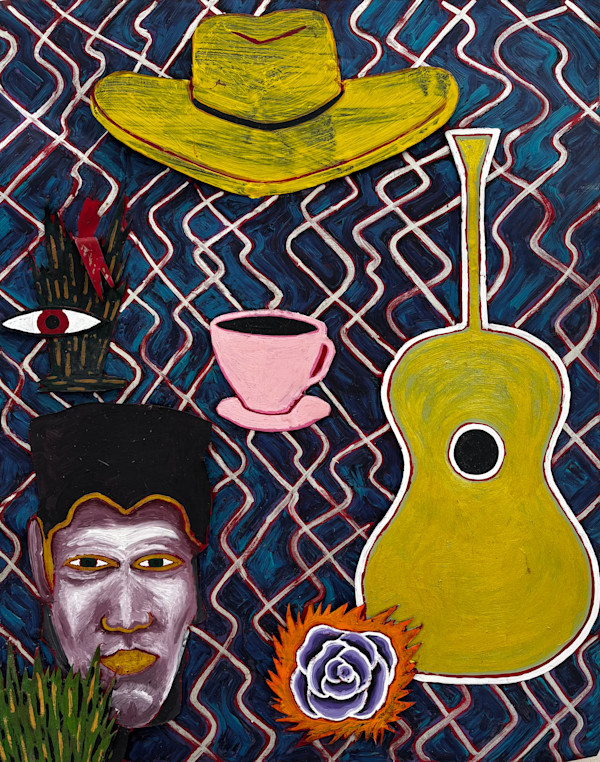 Pink Cup, Yellow Hat by Francis Pavy, Image 1.