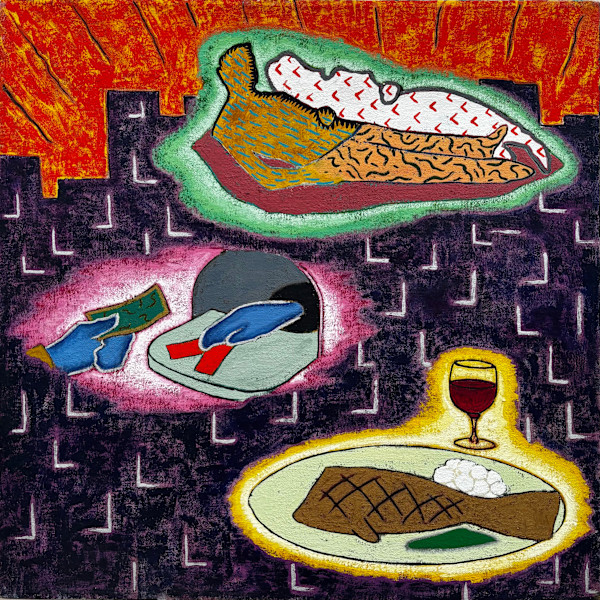 Making Love after Dinner & the Show by Francis Pavy, Image 1.