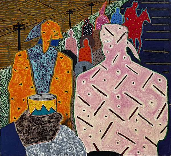 Mardi Gras Riders by Francis Pavy, Image 1.