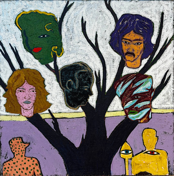 2 Men Cultivating Heads by Francis Pavy, Image 1.