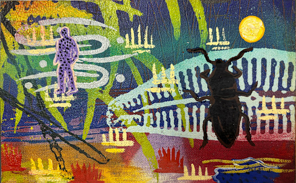 Swamp Beetle by Francis Pavy