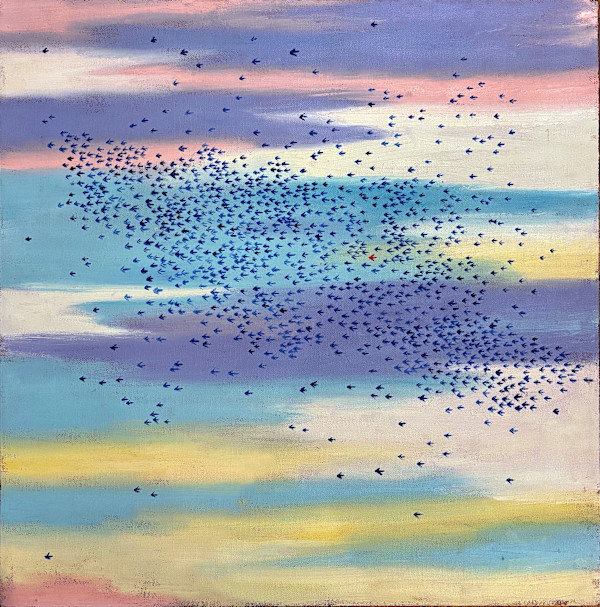 Blue Flock V2 by Francis Pavy