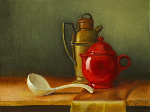 Fiesta Pot by Susan Martin Spar, Image 1.