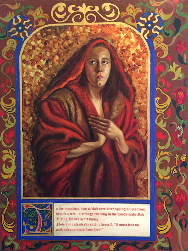 Riding Hood Illuminated by Susan Martin Spar, Image 1.