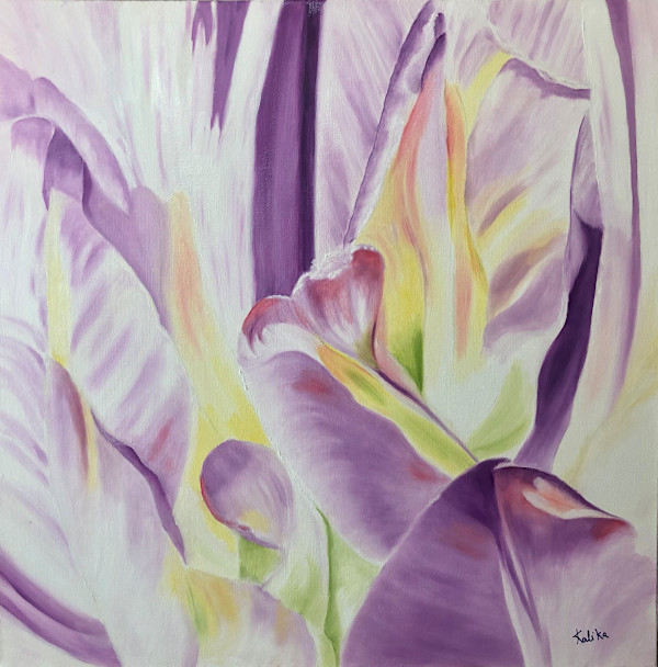 Floral - II by Kalika Antao