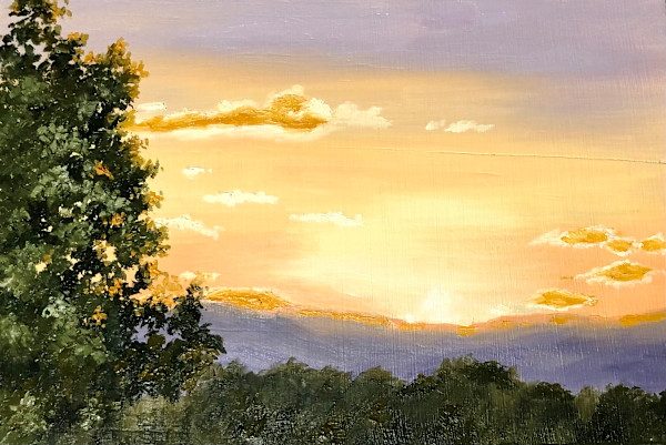 Sunrise at Inks Lake State Park by Kalika Antao