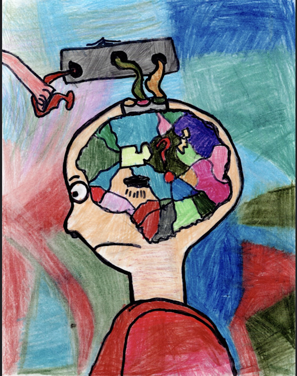Self Portrait by Seth Bailey - Infantile Spasms, Image 1.