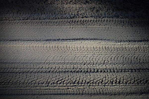 Along the Gravel Road by Kjeld Smed