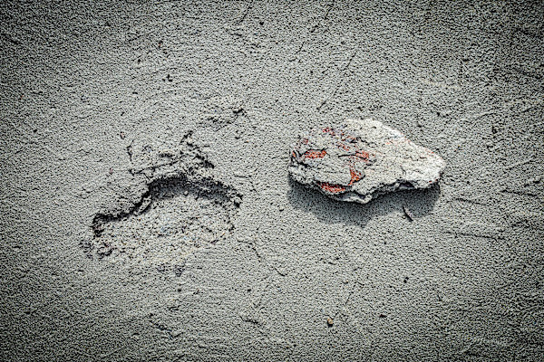 Along the Gravel Road by Kjeld Smed