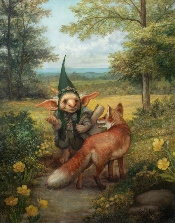 Lurulu and the Fox by Annie Stegg Gerard, Image 2.