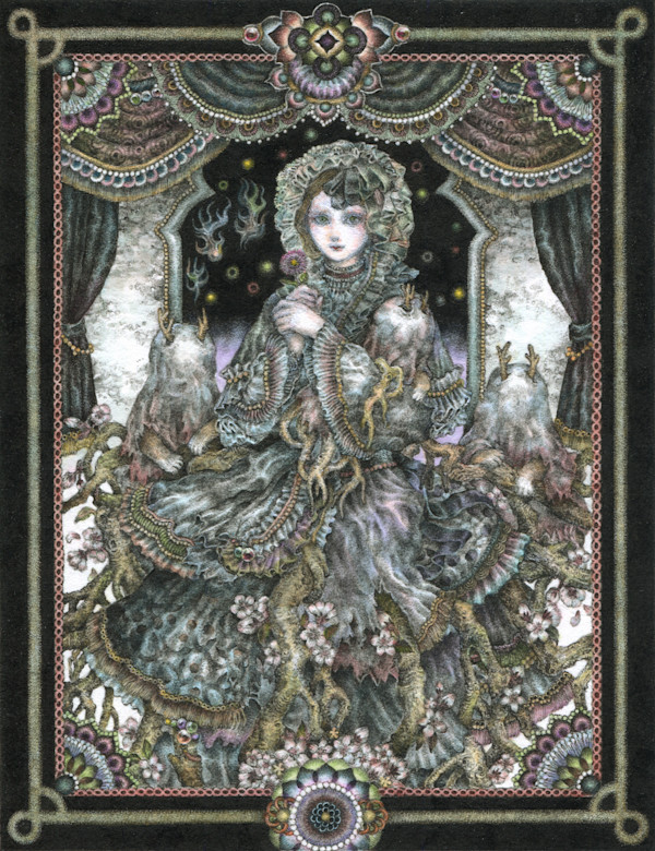 night blooming flower by Hitomi Aoki
