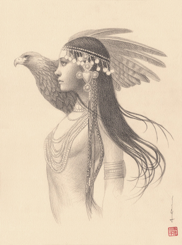 Eagle Tamer by Chie Yoshii