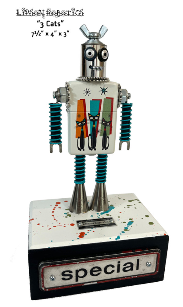 3 Cats by David Lipson