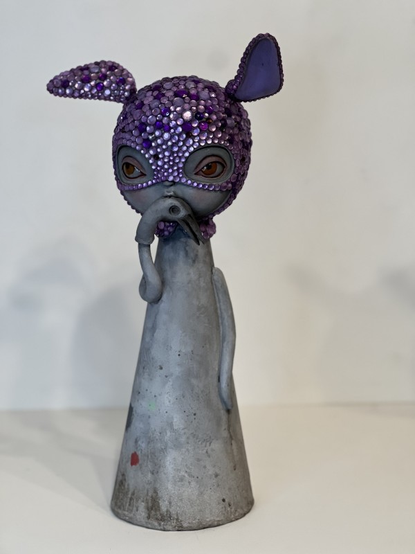 Masked Violet by Kathie Olivas