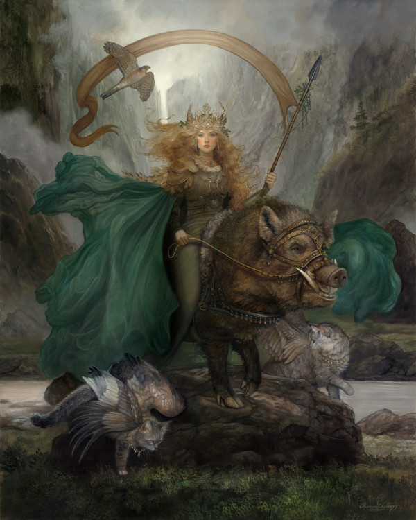 Lady of the Vanir by Annie Stegg Gerard