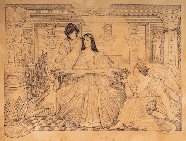 At Philae by Myriam Black