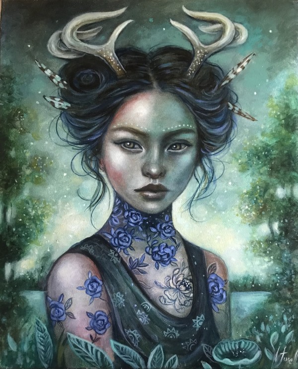 The Blue Faun by Ingrid Tusell