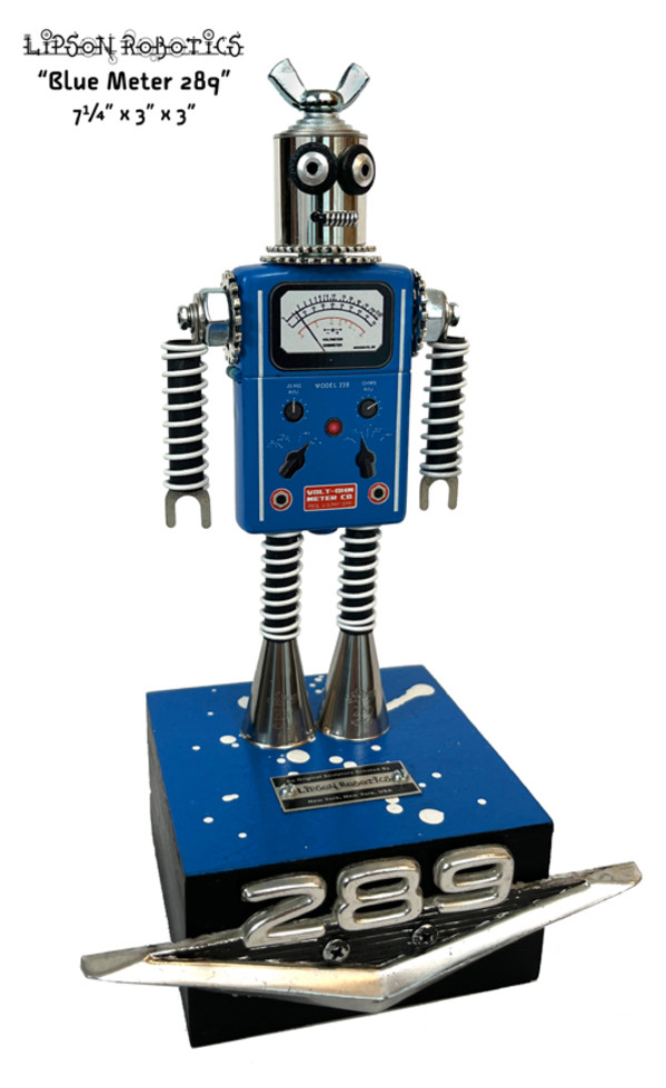 Blue Meter 289 by David Lipson