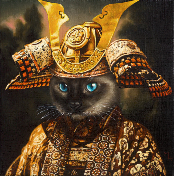 CAT SAMURAI 11 by Marc Le Rest