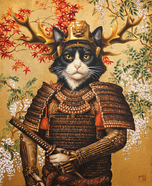 CAT SAMURAI 17 by Marc Le Rest