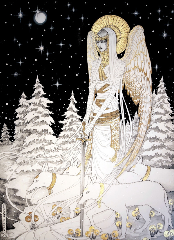 Ex-voto VII : The Call Of Winter by Orphné Achéron