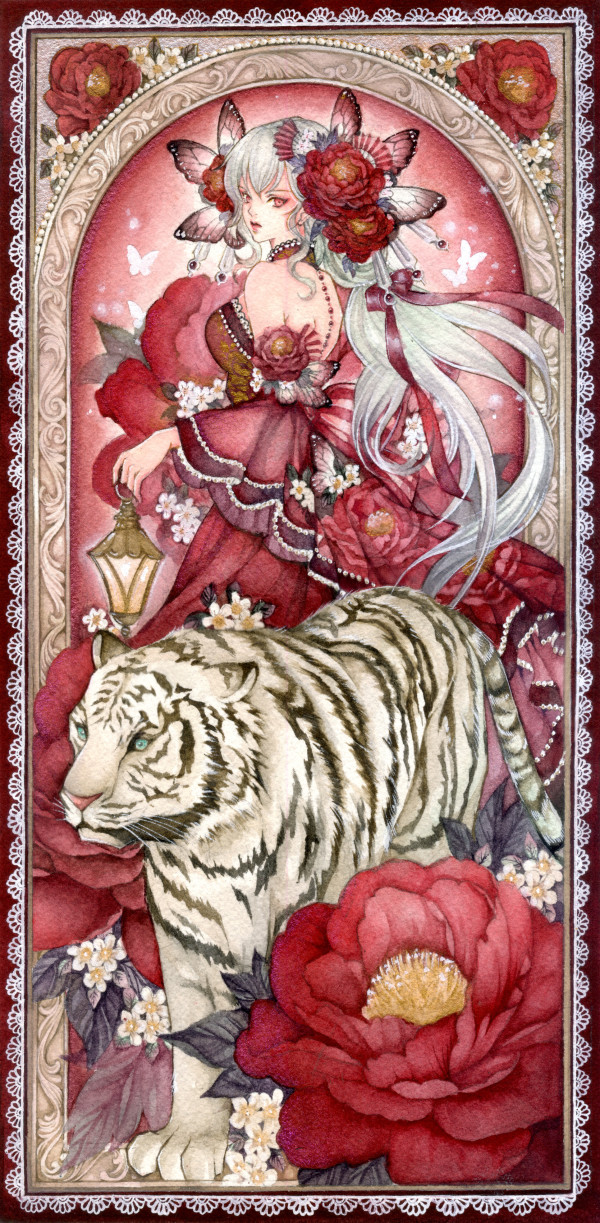 Flower of a Tiger by Laverinne