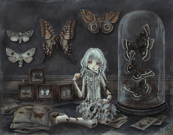 Moths by Yuriko Shirou