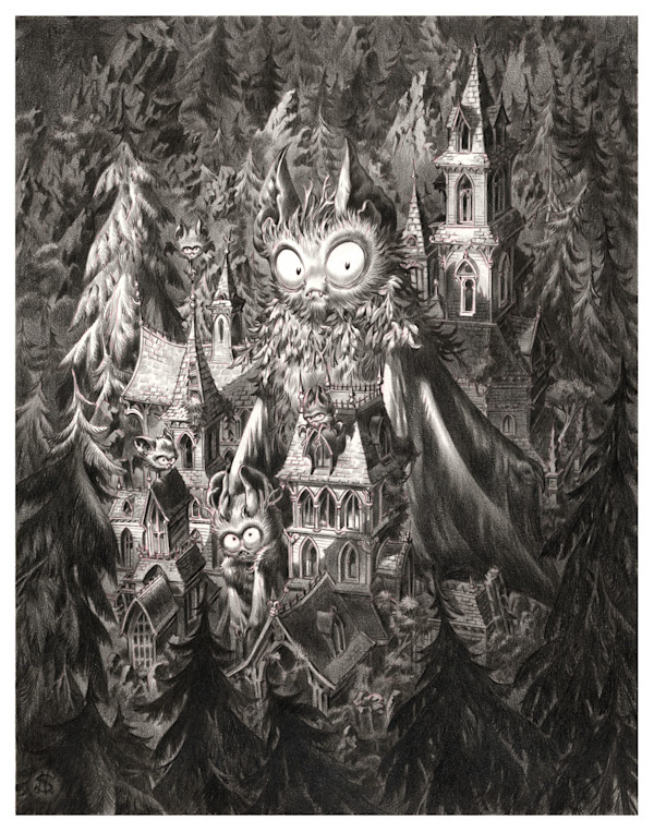 The Bat Mansion by Stan Manoukian, Image 1.