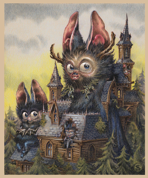 The Haunted Mansion by Stan Manoukian, Image 1.