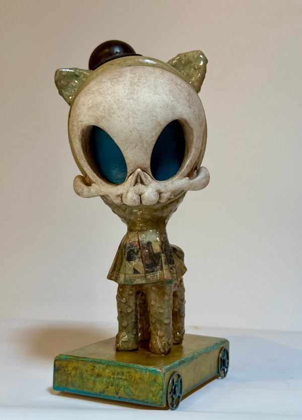 Standing Masao (Pull toy) by Kathie Olivas