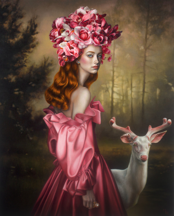 LADY FLOWER 1 by Marc Le Rest